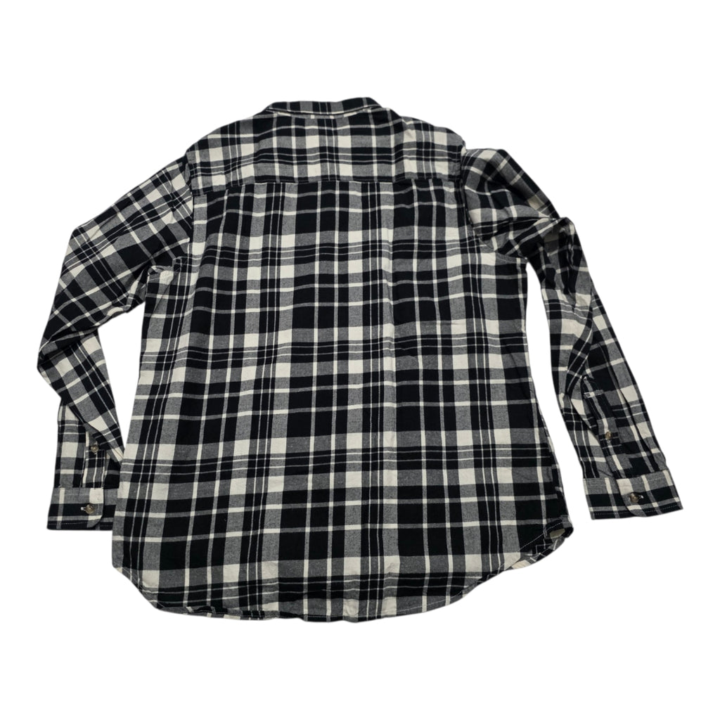 Camisa The North Face De Mujer Extra Grande Negro/gris