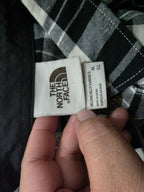 Camisa The North Face De Mujer Extra Grande Negro/gris