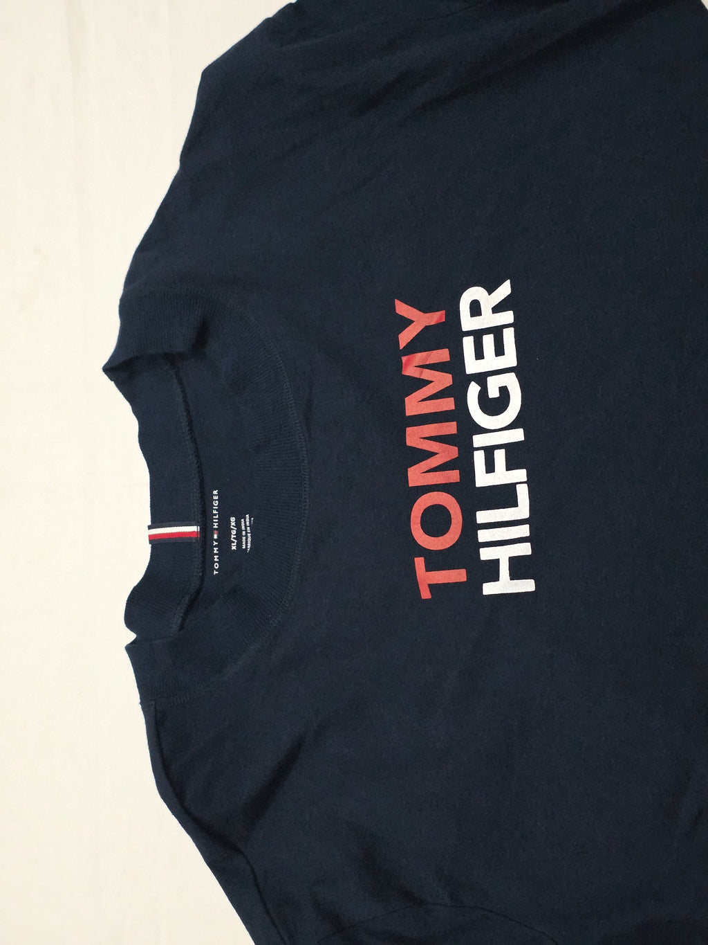 Playera Corta Tommy Hilfiger Mujer Extragrande Azulmarino