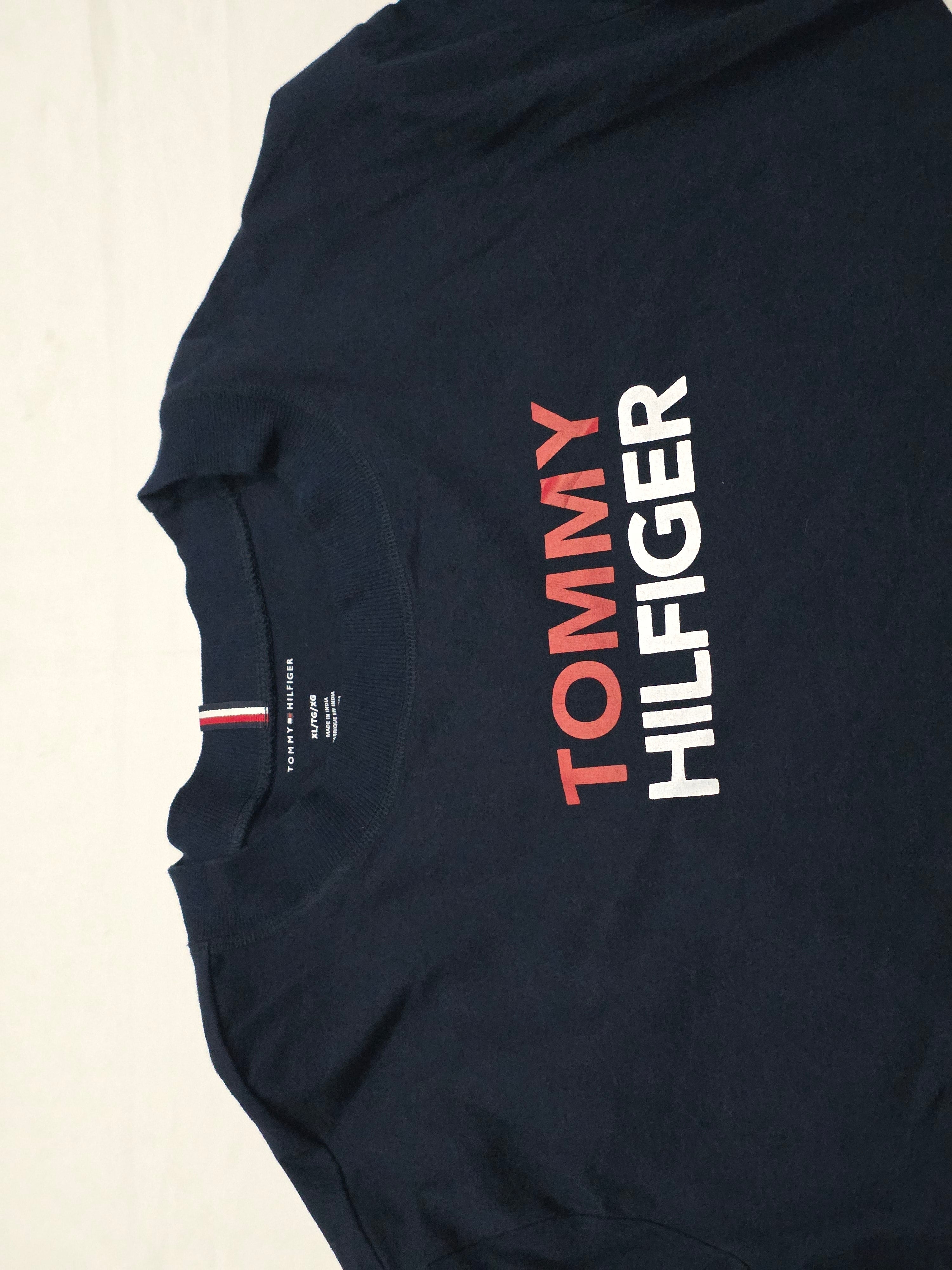 Playera Corta Tommy Hilfiger Mujer Extragrande Azulmarino