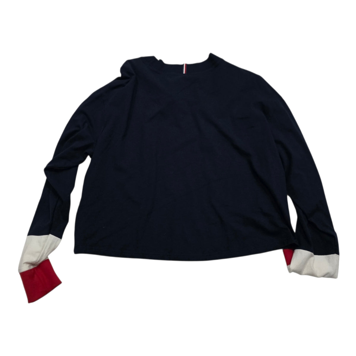 Playera Corta Tommy Hilfiger Mujer Extragrande Azulmarino