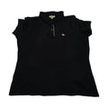 Playera Burberry Mujer Extra Grande Color Negro Cuello Polo