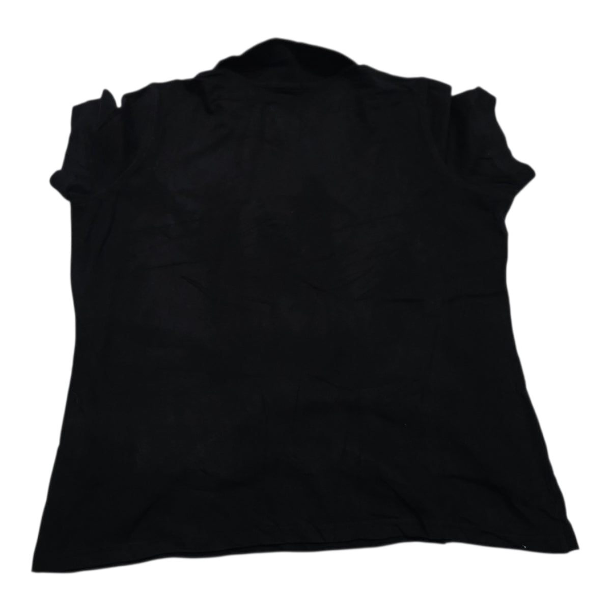 Playera Burberry Mujer Extra Grande Color Negro Cuello Polo