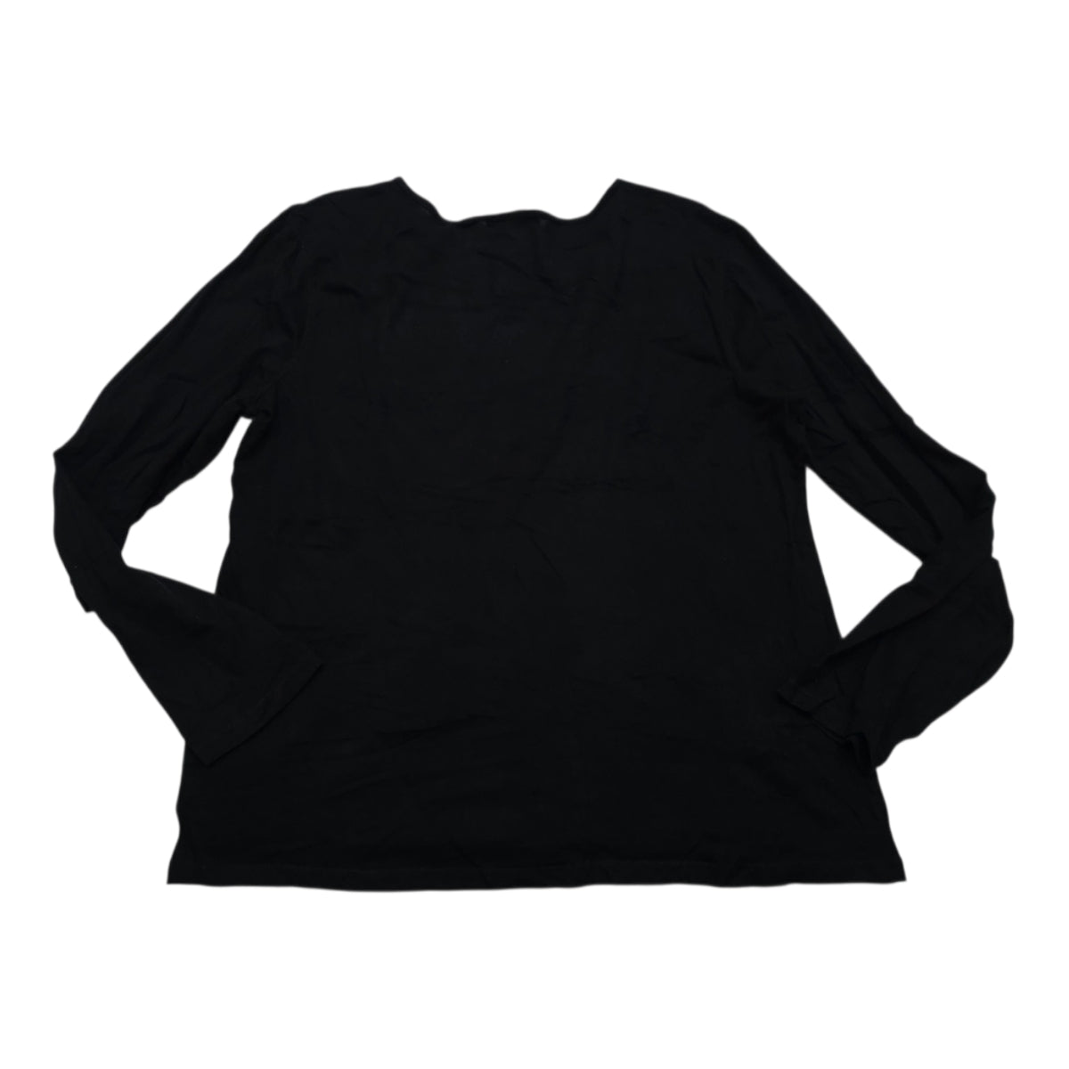 Playera Ralph Lauren Jeans Mujer Extragrande Negro Mangaarga (Usado)