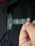 Playera Ralph Lauren Jeans Mujer Extragrande Negro Mangaarga (Usado)