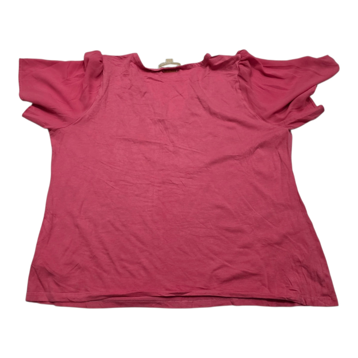 Playera Michael Kors Rosa Mujer Extra Grande Manga Corta