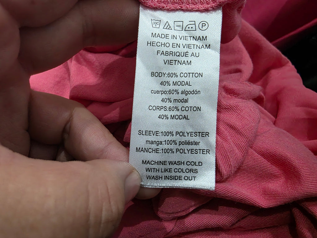 Playera Michael Kors Rosa Mujer Extra Grande Manga Corta