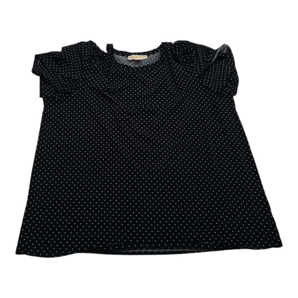 Blusa Michael Kors De Mujer Talla 2x Color Negro De Lunares