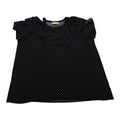 Blusa Michael Kors De Mujer Talla 2x Color Negro De Lunares