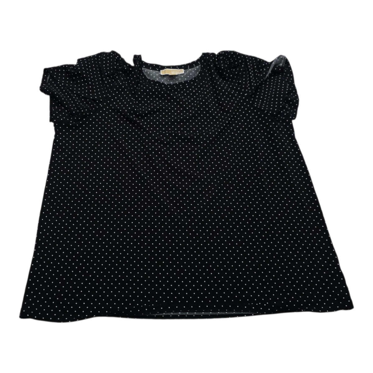Blusa Michael Kors De Mujer Talla 2x Color Negro De Lunares