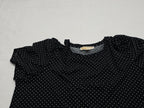 Blusa Michael Kors De Mujer Talla 2x Color Negro De Lunares
