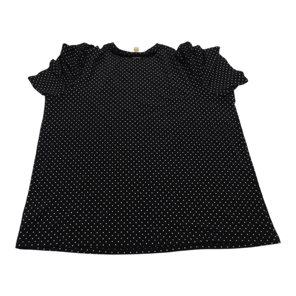 Blusa Michael Kors De Mujer Talla 2x Color Negro De Lunares