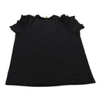 Blusa Michael Kors De Mujer Talla 2x Color Negro De Lunares