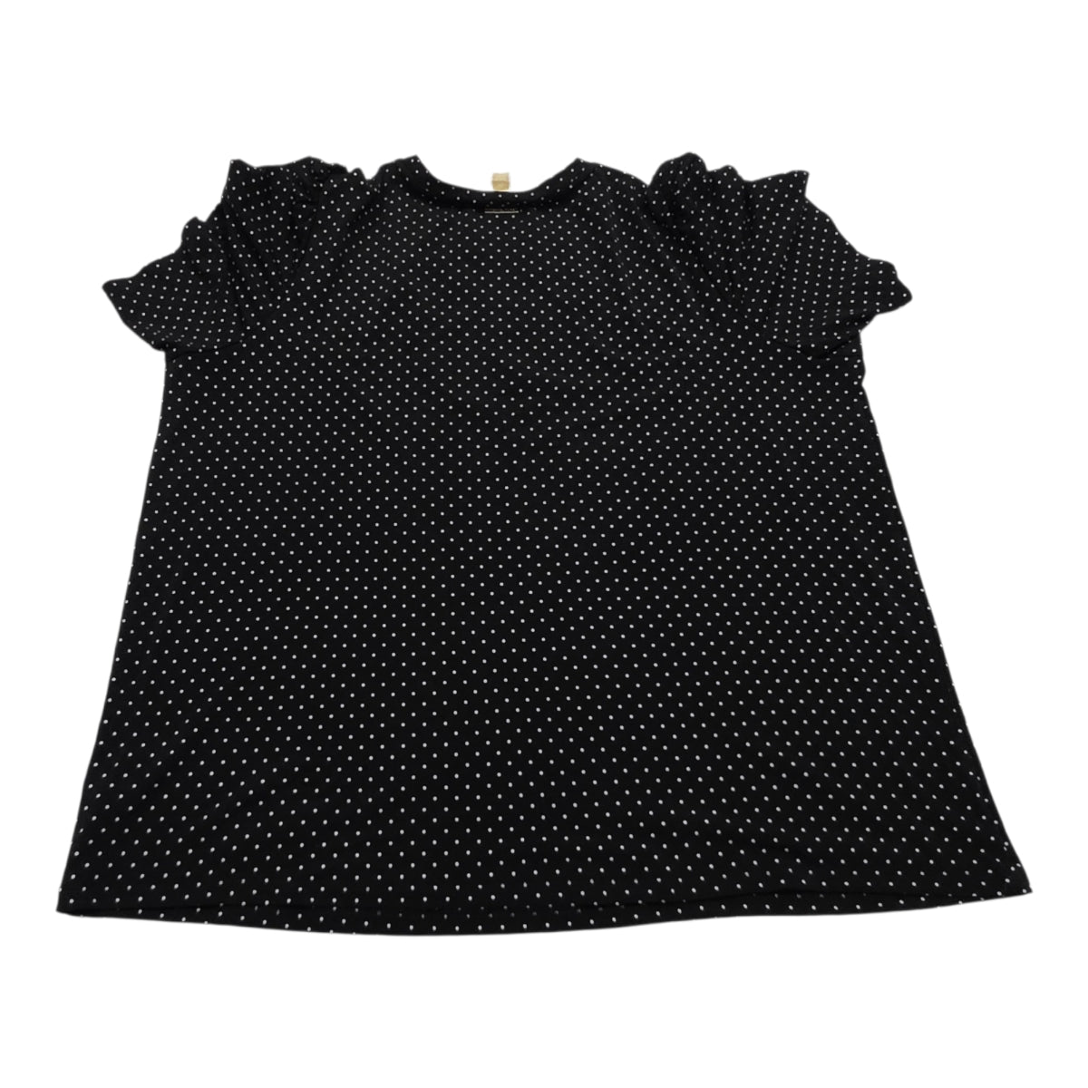 Blusa Michael Kors De Mujer Talla 2x Color Negro De Lunares
