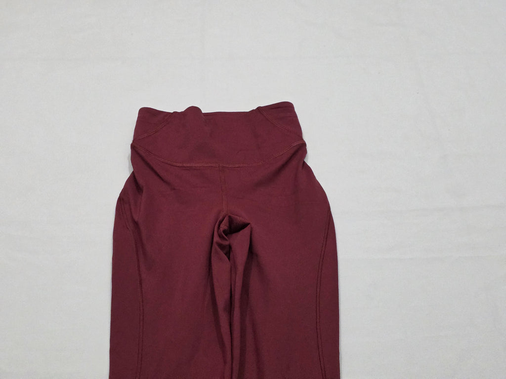 Legging Lululemon De Mujer Talla 0 Rosa Oscuro