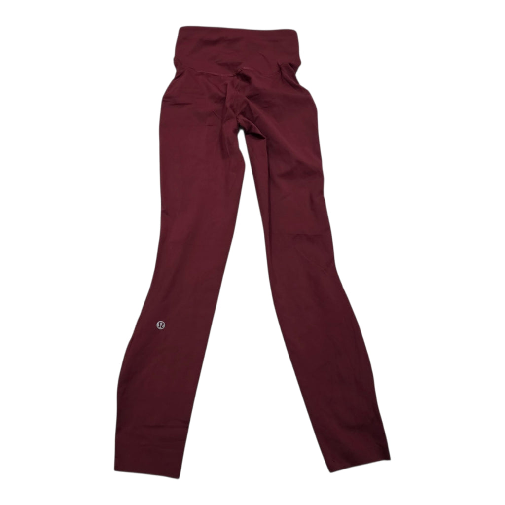 Legging Lululemon De Mujer Talla 0 Rosa Oscuro