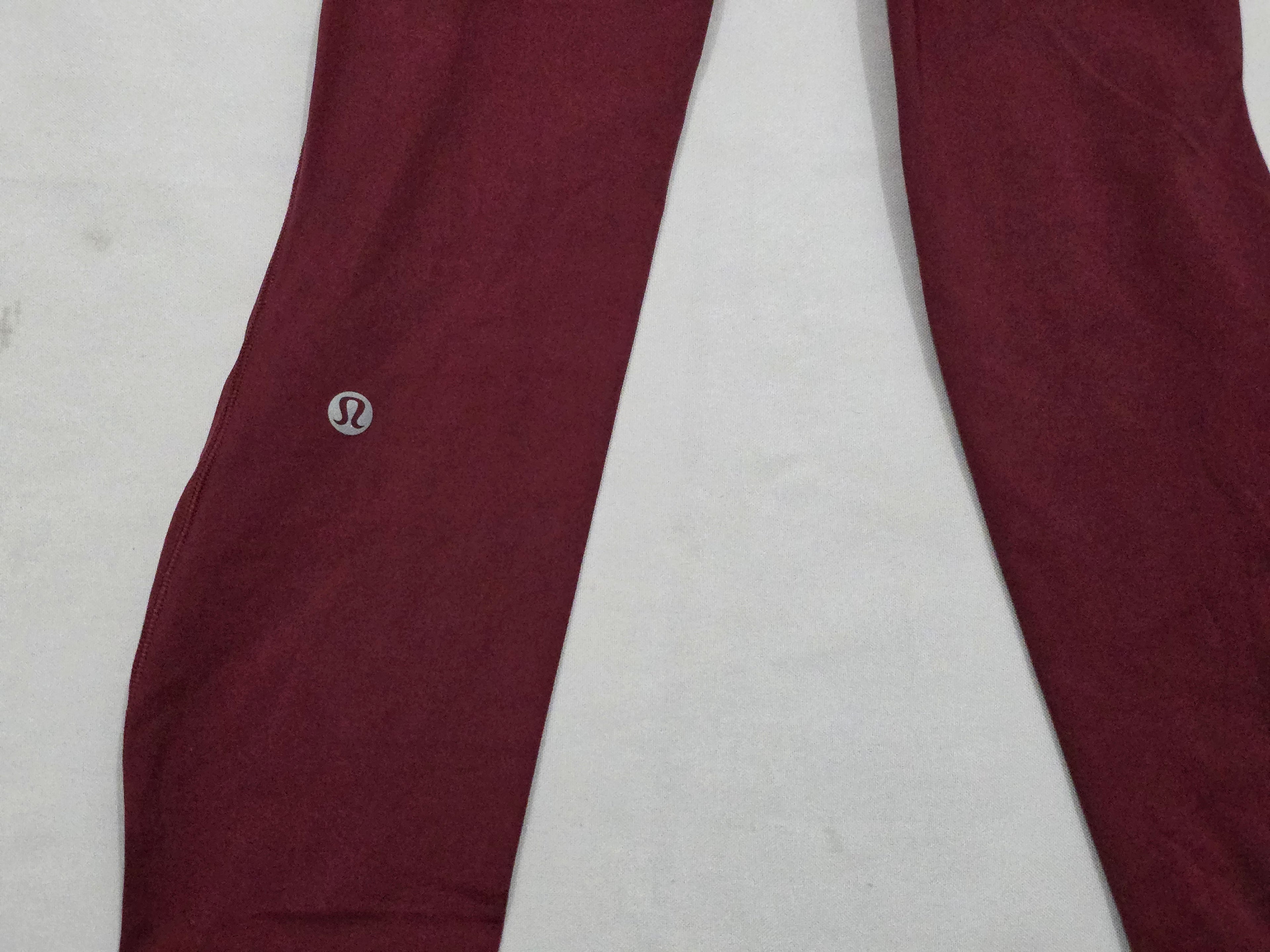 Legging Lululemon De Mujer Talla 0 Rosa Oscuro