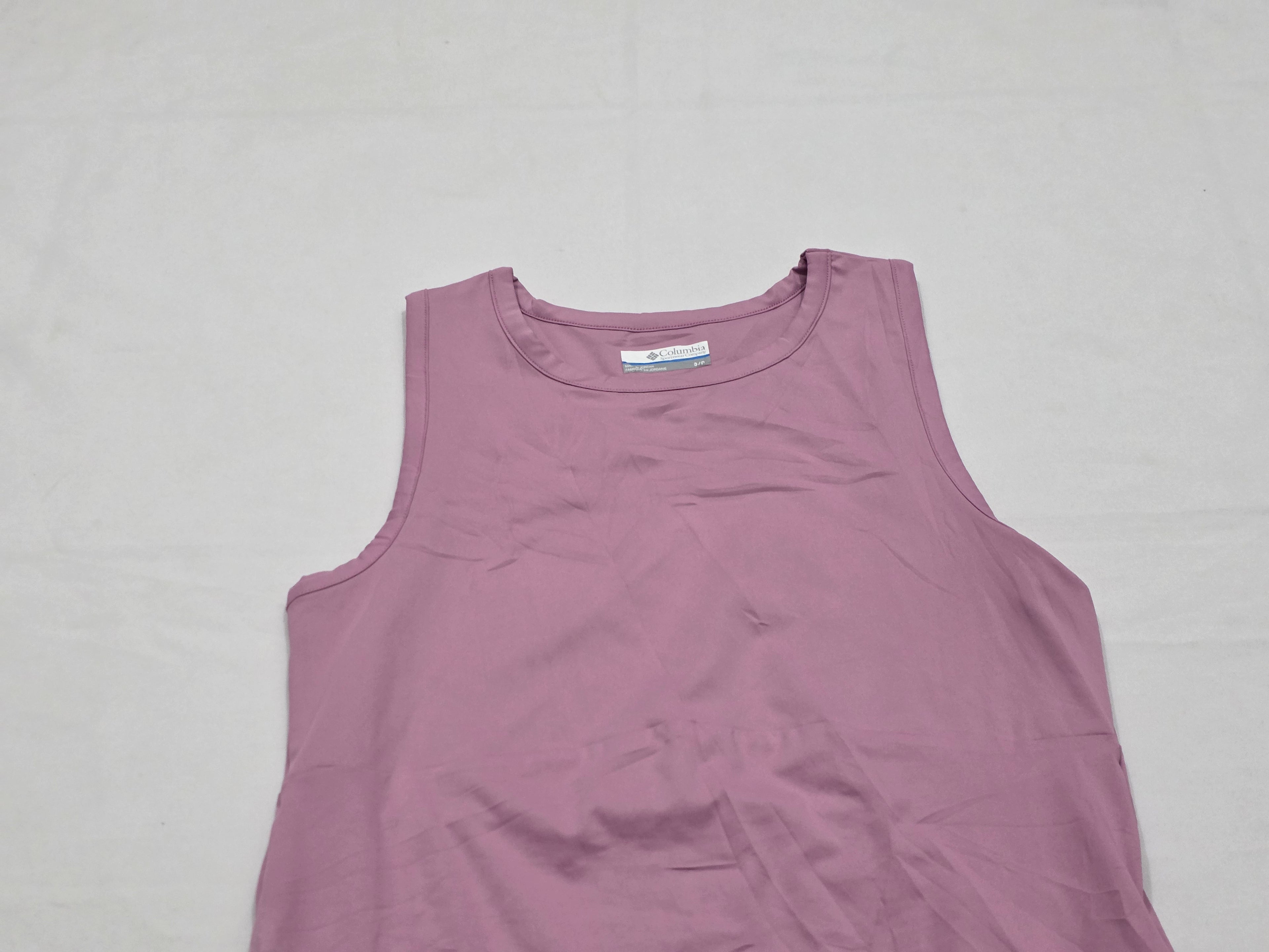 Vestido Columbia Mujer Chica Rosa Sin Mangas Color.rosa