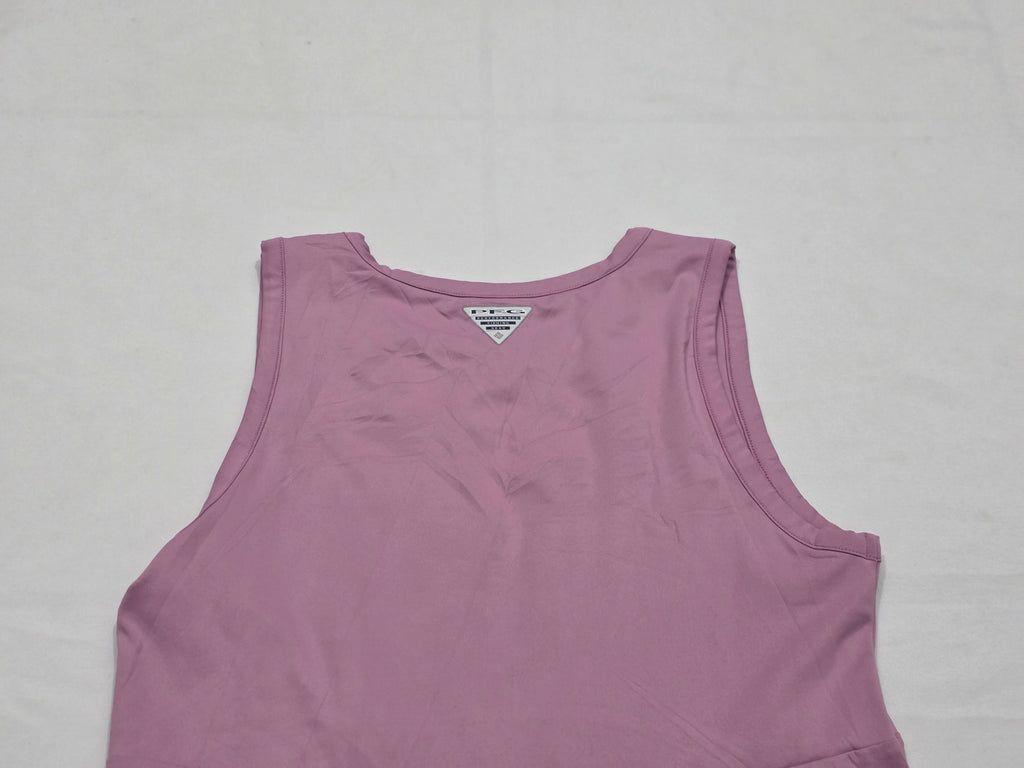 Vestido Columbia Mujer Chica Rosa Sin Mangas Color.rosa