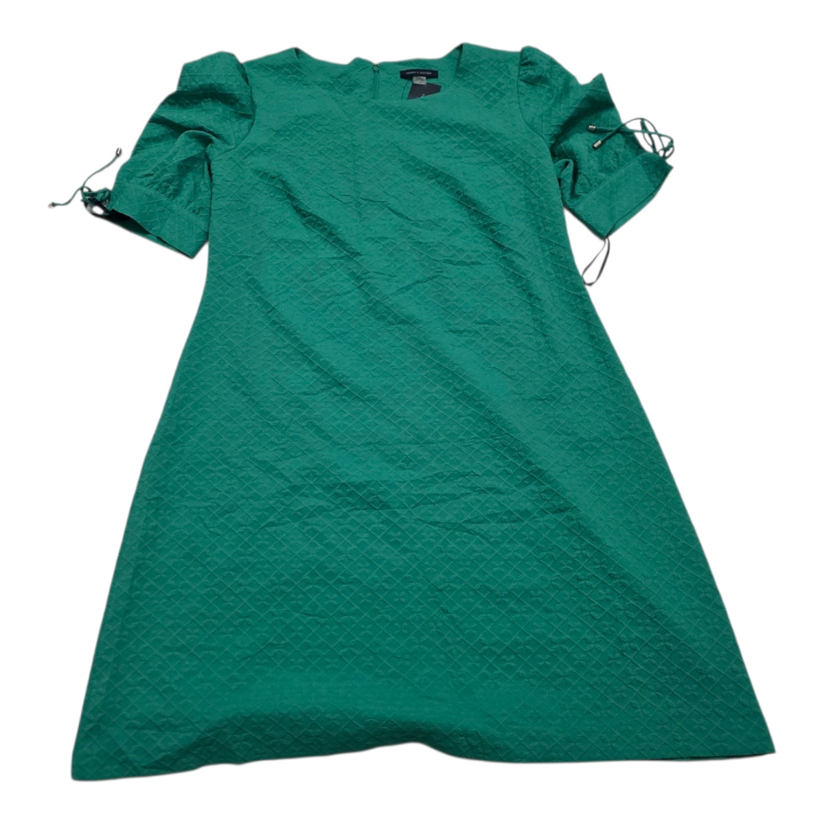 Vestido Tommy Hilfiger Mujer 14 Color Verde Manga Amplia
