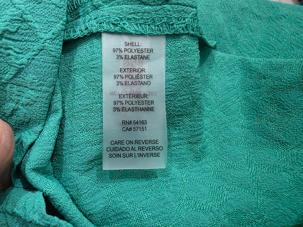 Vestido Tommy Hilfiger Mujer 14 Color Verde Manga Amplia