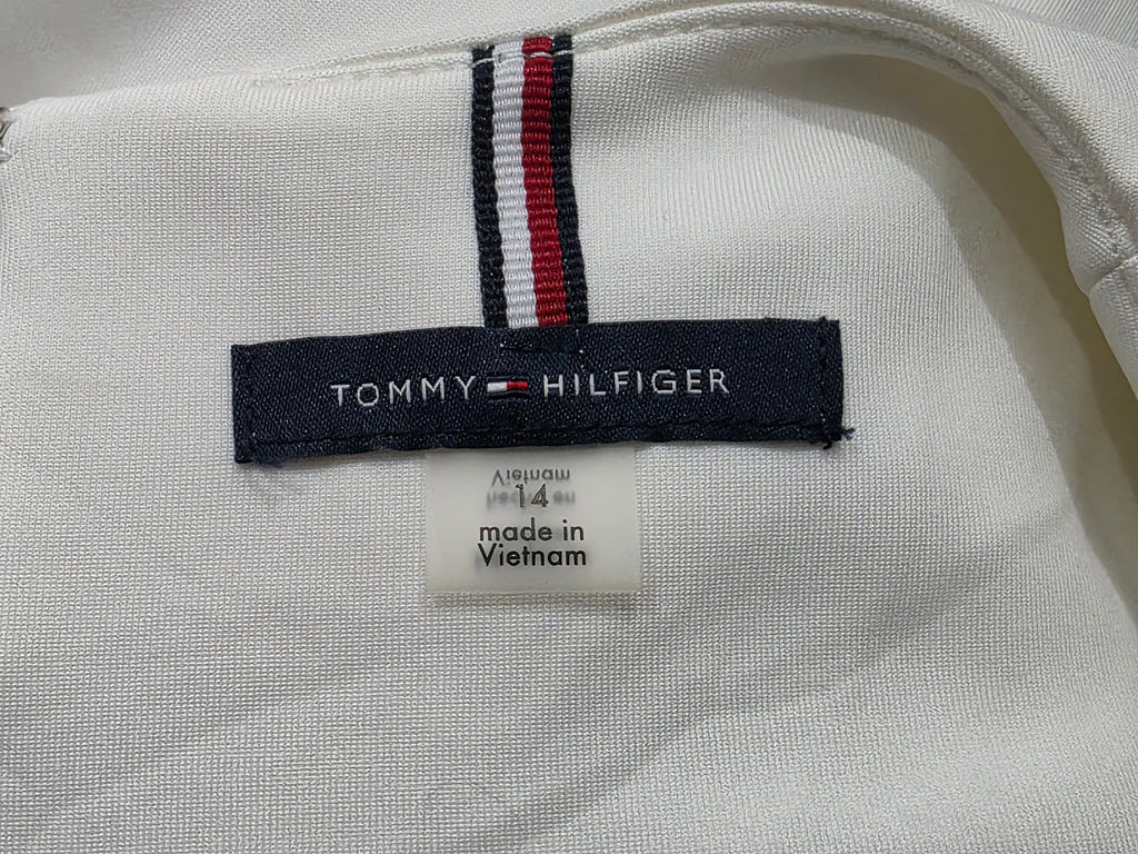 Vestido Tommy Hilfiger De Mujer Talla 14 Bicolor