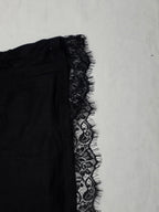 Blusa Michael Kors Mujer Extra Grande Color Negro Con Encaje