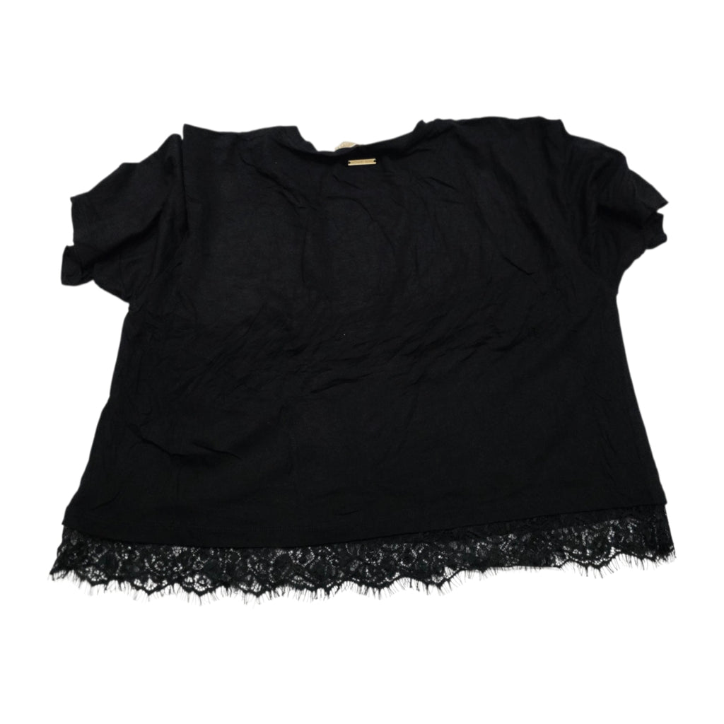 Blusa Michael Kors Mujer Extra Grande Color Negro Con Encaje