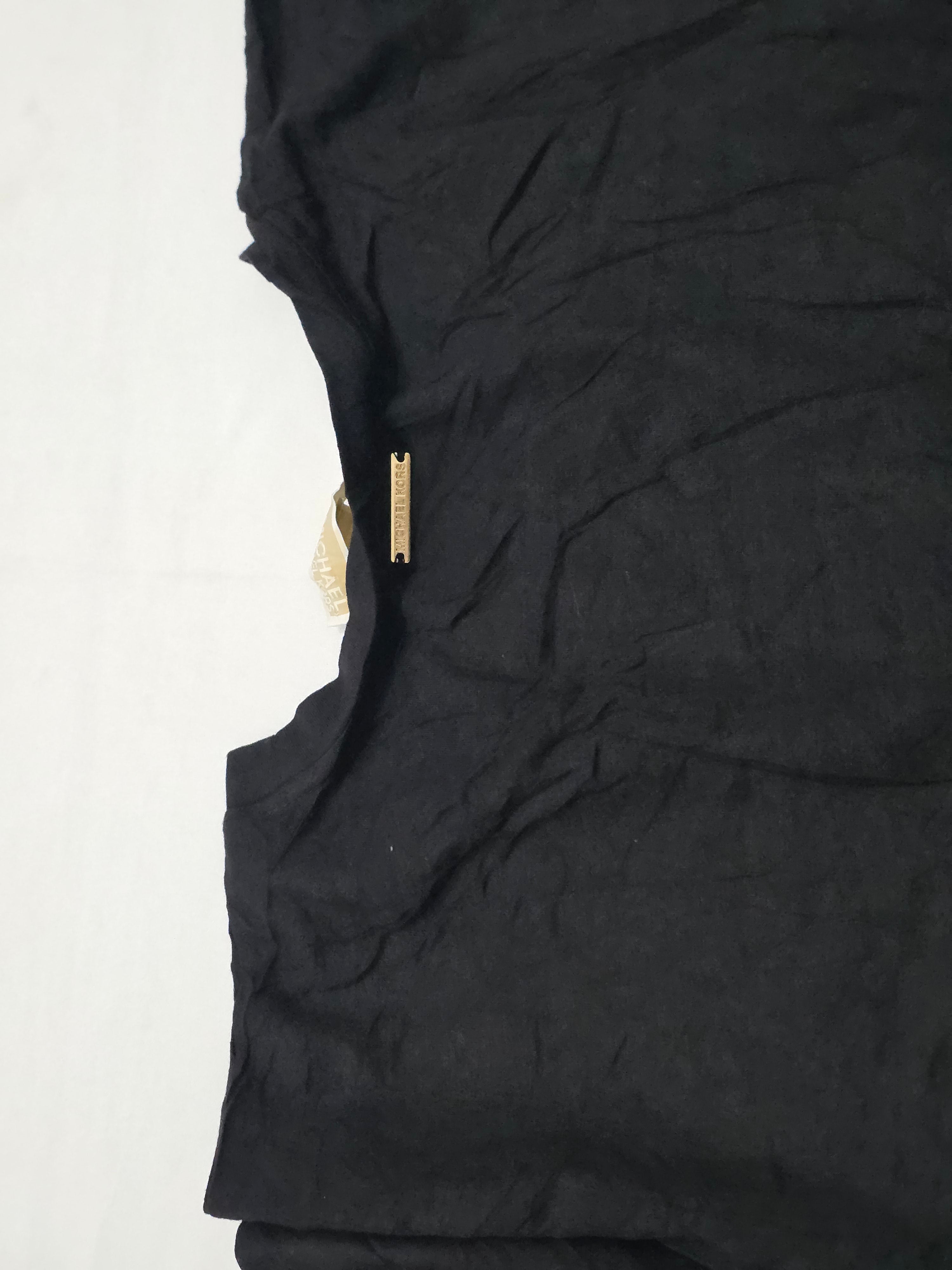 Blusa Michael Kors Mujer Extra Grande Color Negro Con Encaje