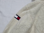 Chamarra Afelpada Tommy Hilfiger Mujer Mediana Crema Gorro