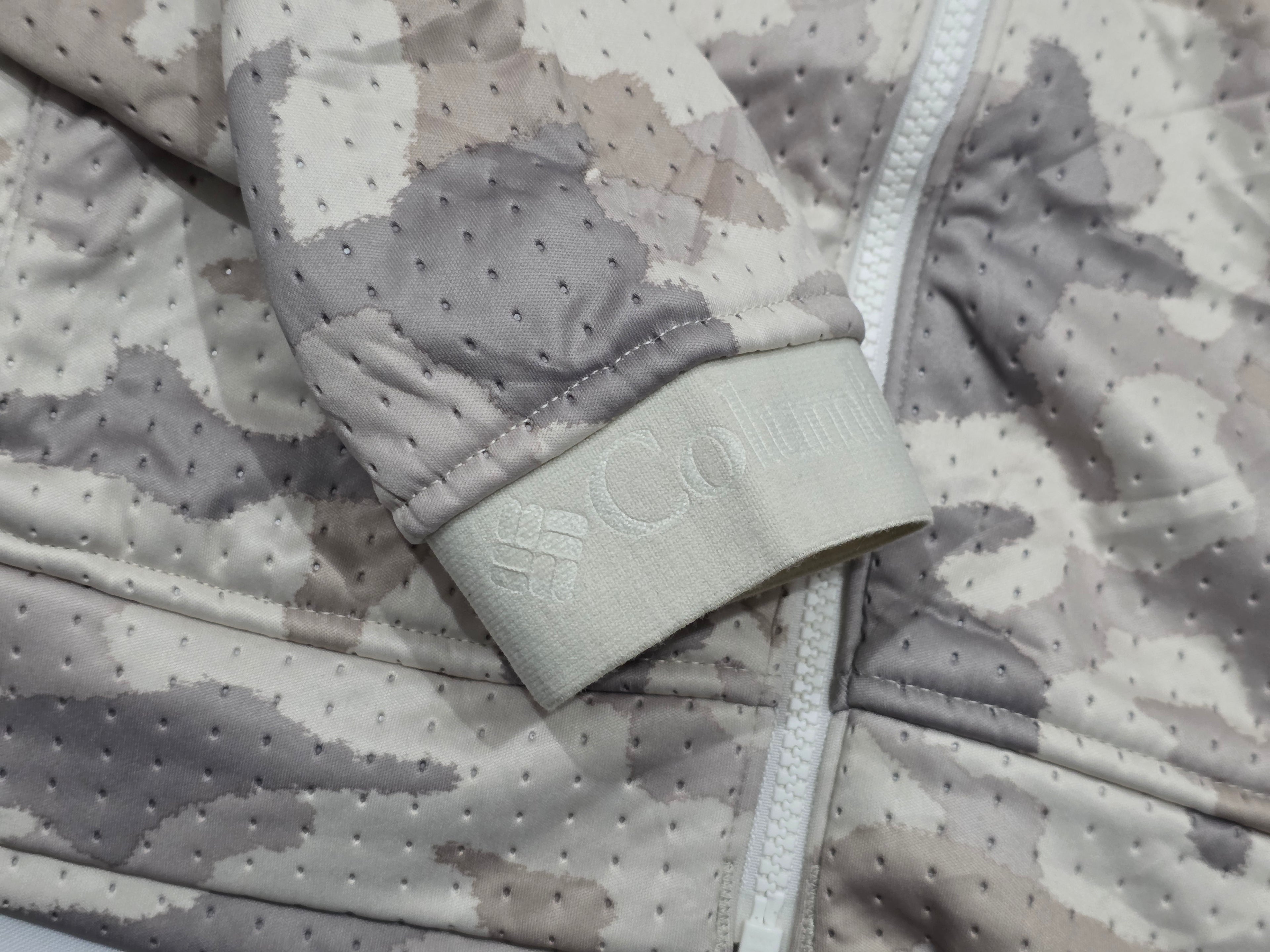 Chamarra Columbia De Mujer Talla Grande Militar Color Cafe