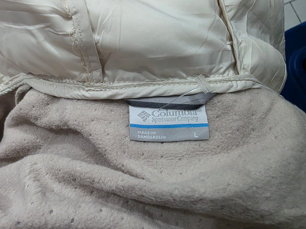 Chamarra Columbia De Mujer Talla Grande Militar Color Cafe