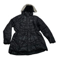 Chamarra Cazadora Columbia Mujer 1x Color Negro Con Gorro