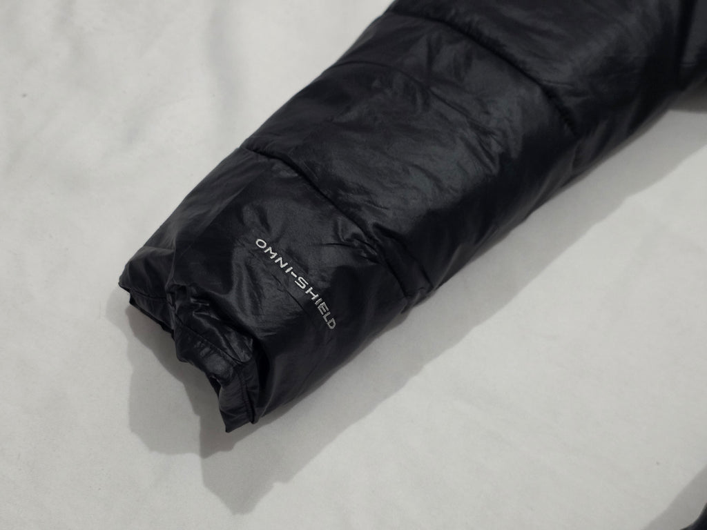 Chamarra Cazadora Columbia Mujer 1x Color Negro Con Gorro