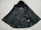 Chamarra Cazadora Columbia Mujer 1x Color Negro Con Gorro