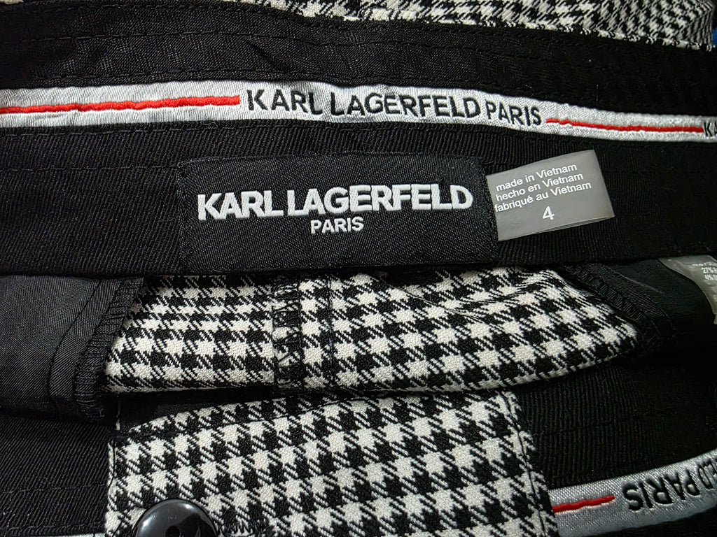 Pantalon Karl Lagerfeld Talla 4 Geométrica