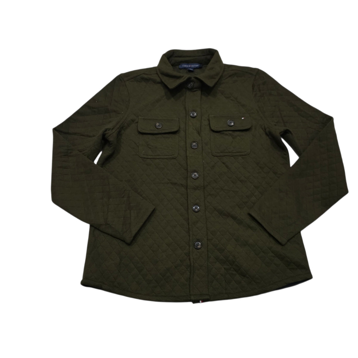 Chamarra Ligera Tommy Hilfiger De Mujer Talla Chica Verde