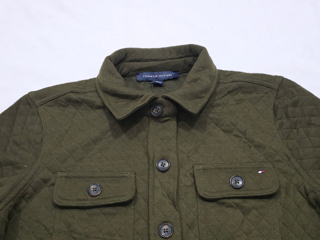 Chamarra Ligera Tommy Hilfiger De Mujer Talla Chica Verde
