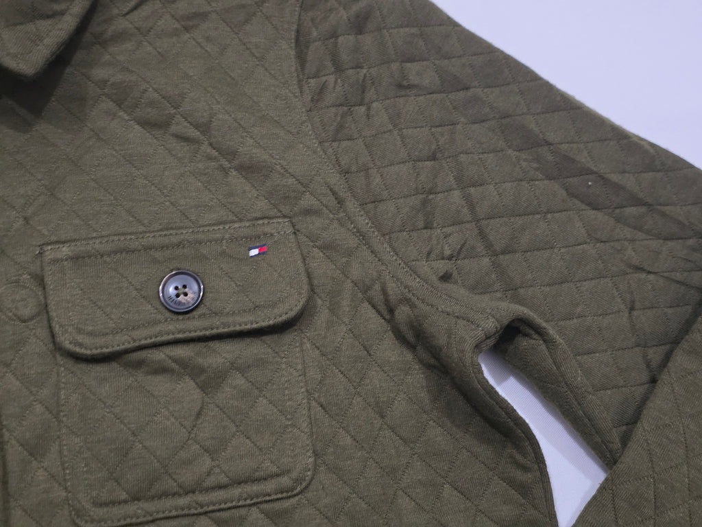 Chamarra Ligera Tommy Hilfiger De Mujer Talla Chica Verde