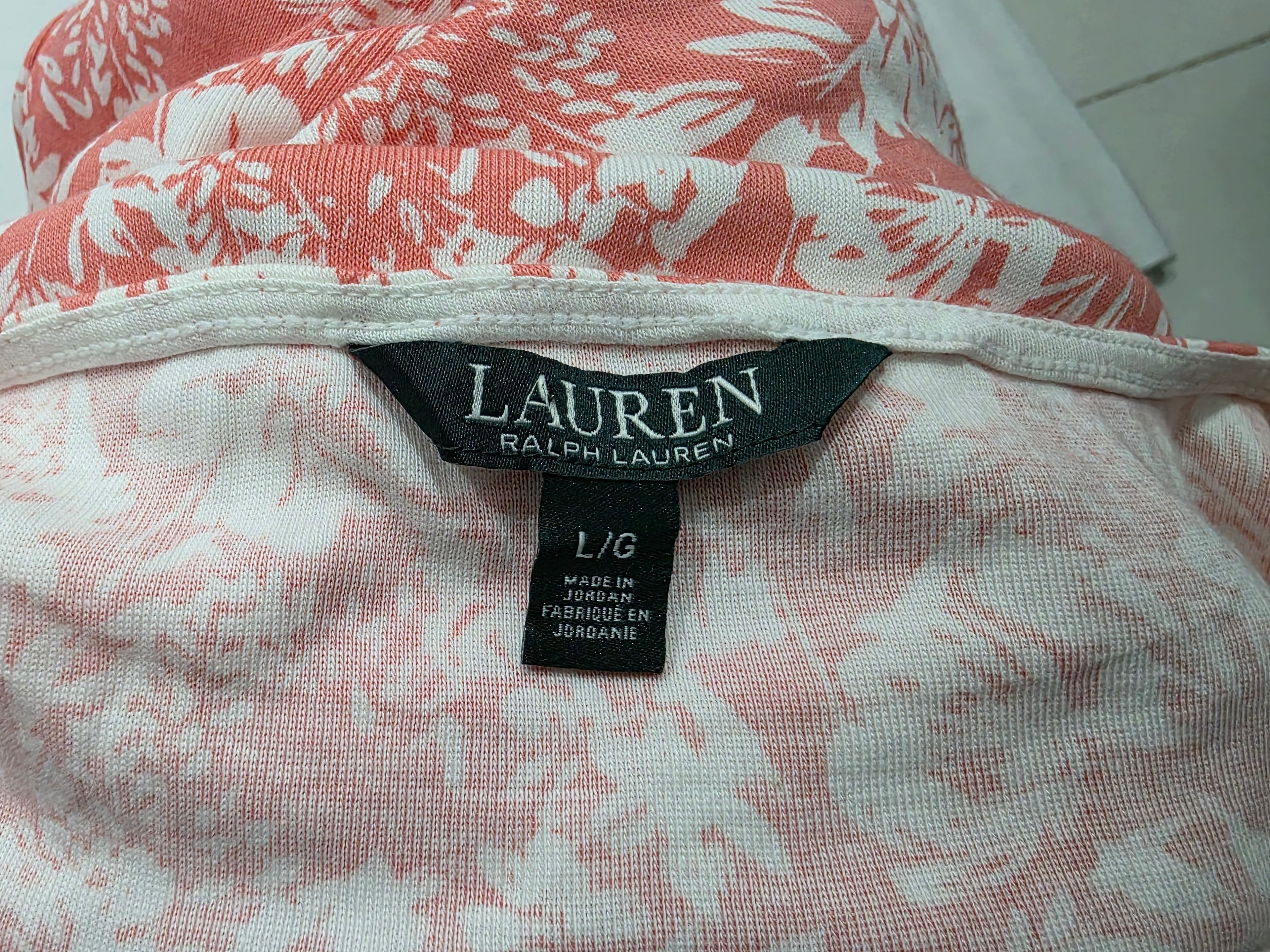 Playera Ralph Lauren Grande L Coral