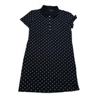 Vestido Tommy Hilfiger De Mujer Grande L Lunares Azul