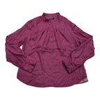 Blusa Vineyard Vines De Seda Xgrande Xl Rosa