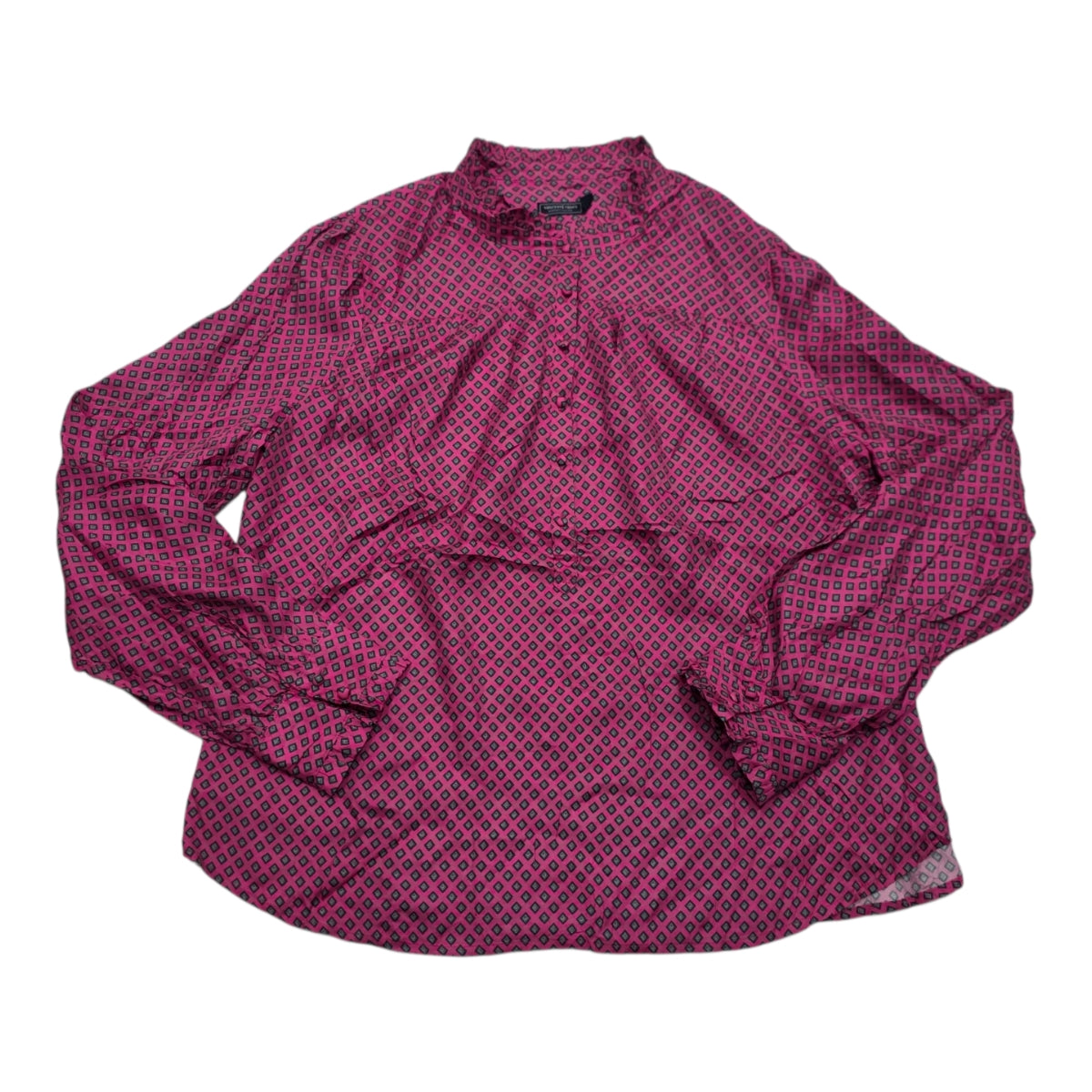 Blusa Vineyard Vines De Seda Xgrande Xl Rosa