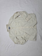 Camisa Crema Tommy Hilfiger Xgrande Xl Puntos