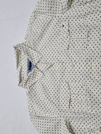 Camisa Crema Tommy Hilfiger Xgrande Xl Puntos