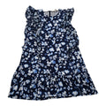 Vestido Michael Kors Talla Xxl Floreada Azul