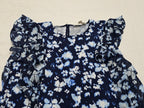 Vestido Michael Kors Talla Xxl Floreada Azul