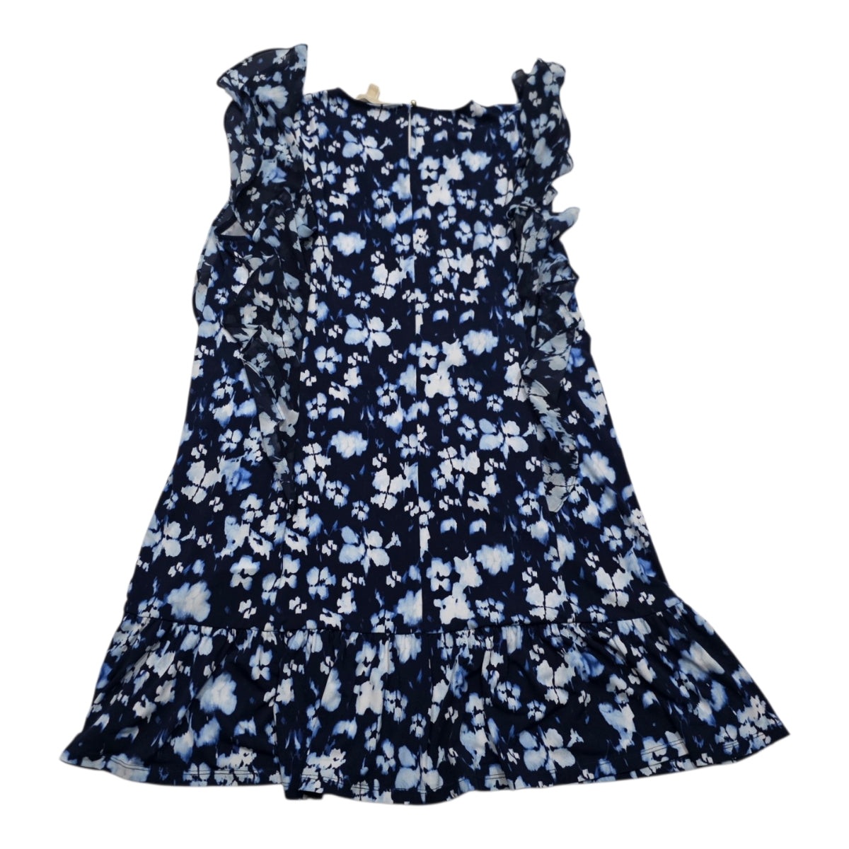 Vestido Michael Kors Talla Xxl Floreada Azul
