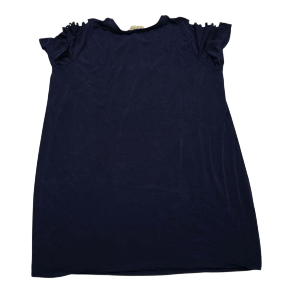 Vestido Michael Kors Talla 3x Azul Manga Corta