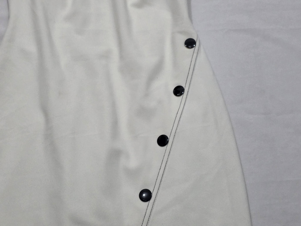Vestido Tommy Hilfiger Talla 2 Blanco
